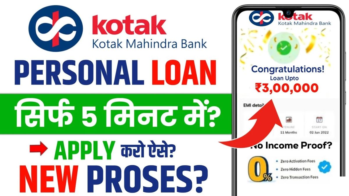 Kotak Mahindra Bank Personal Loan 2025